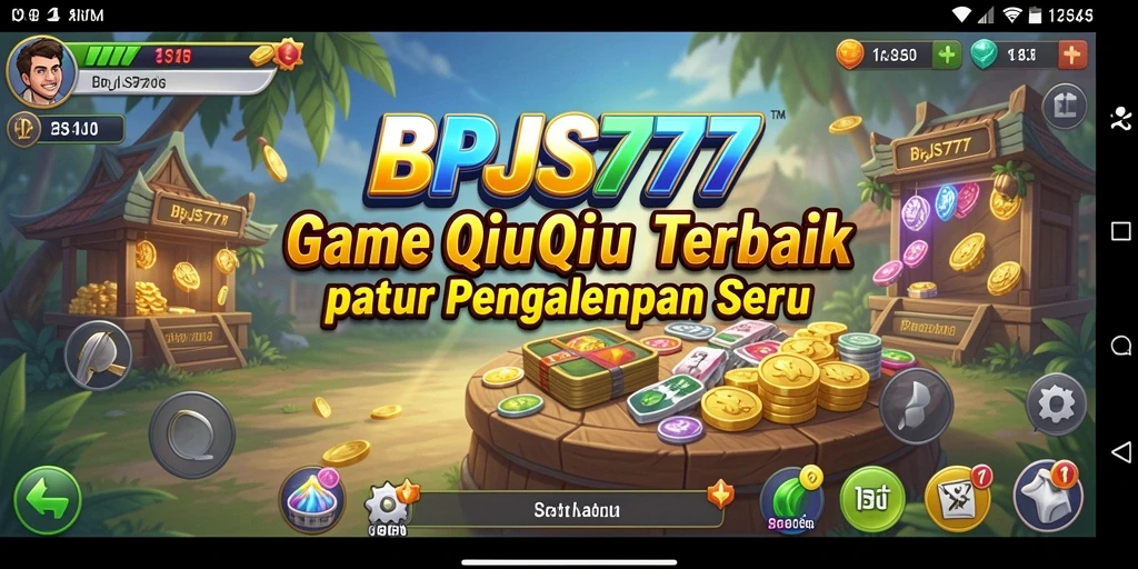 Tampilan menarik dari gameplay QiuQiu di BPJS777.