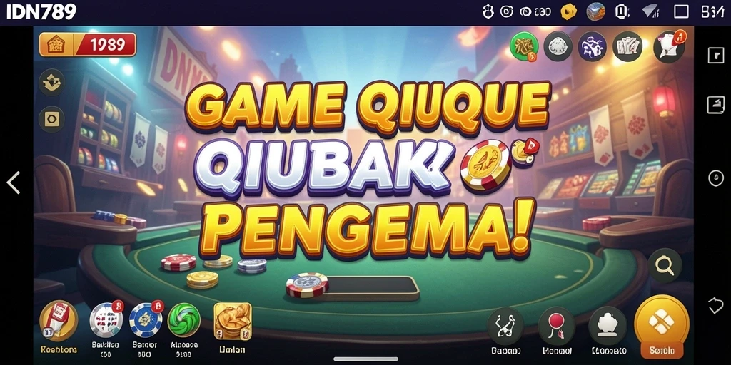 Tampilan gameplay QiuQiu yang seru dan menantang di IDN789.