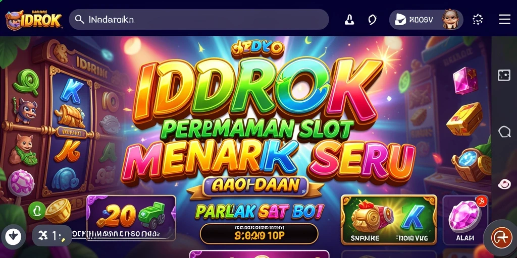 Tampilan menarik dari gameplay Slot IDROK yang memikat.