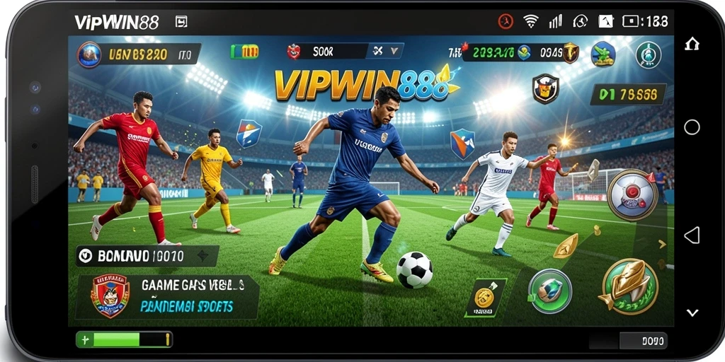 Tampilan gameplay <strong>VIPWIN88</strong> yang seru dengan cabang olahraga berbeda.