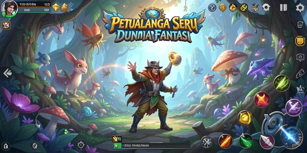 Tangkapan layar gameplay petualangan yang seru di VV62.
