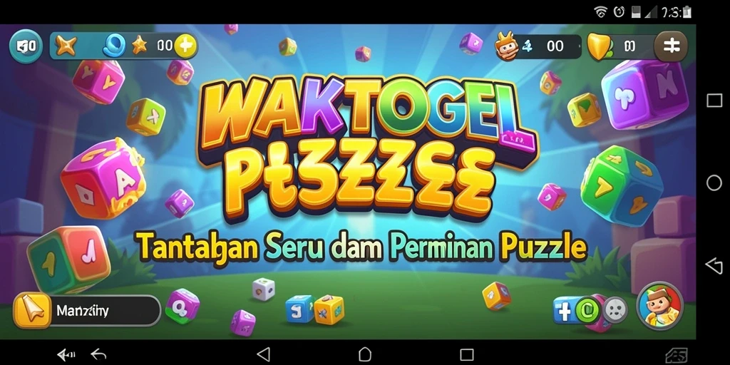 Tangkapan layar gameplay WAKTOGEL yang menantang dan menarik.